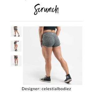 Celestial Bodiez High Waist Booty Scrunch Shorts